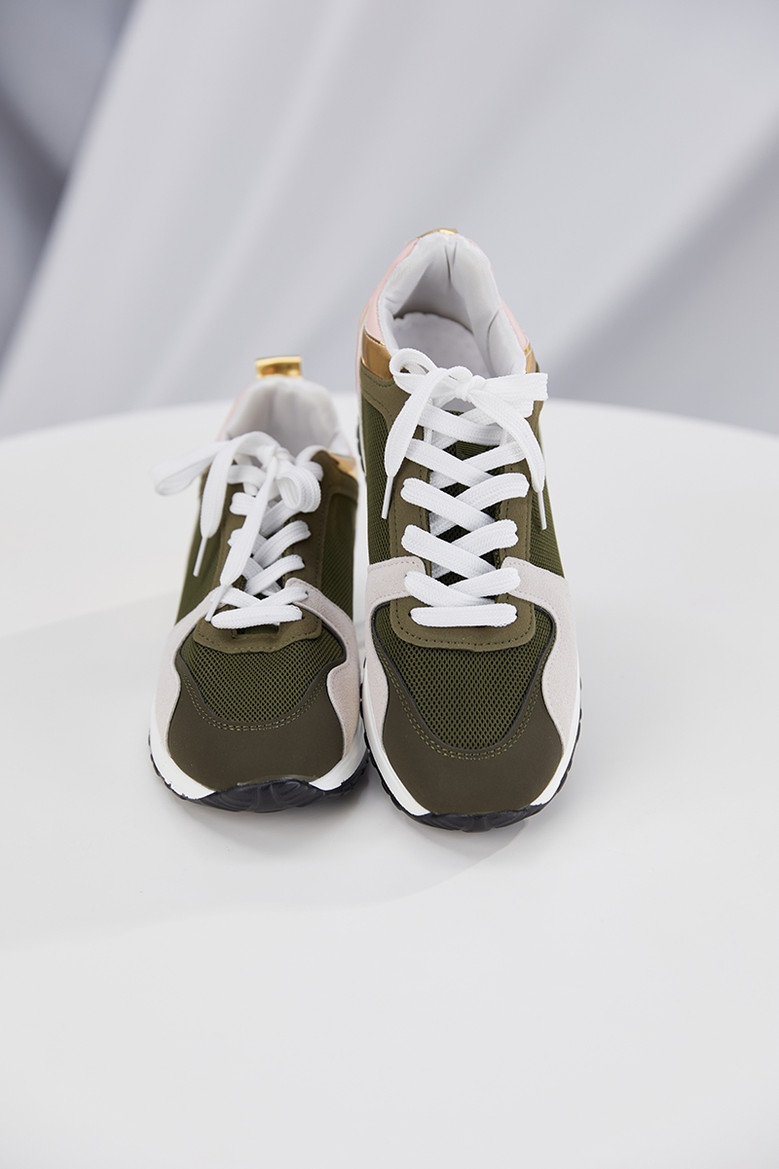 New Stylish Four Colors Lace-Up Flat Casual Shoes Sneaker New Stylish Four Colors Lace-Up Flat Casual Shoes Sneaker