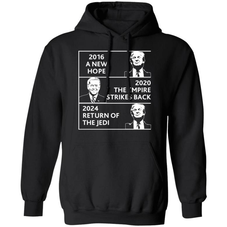 2016 A New Hope 2020 The Empire Strikes Back Tr*Mp B*Den Graphic Design Printed Casual Daily Basic Hoodie
