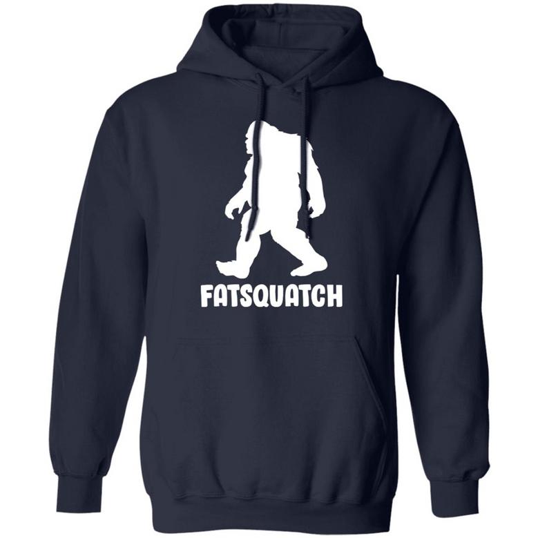 Bigfoot Fatsquatch Graphic Design Printed Casual Daily Basic Hoodie