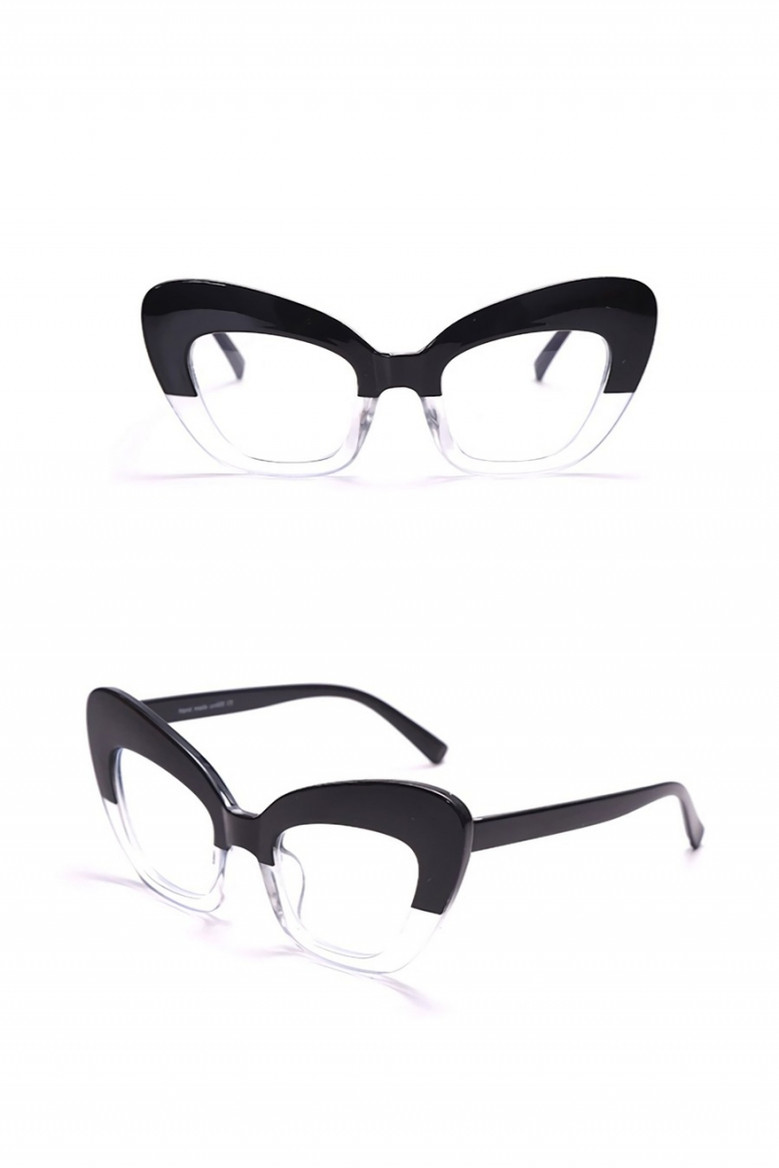 One Pc New Stylish Five Colors Geometry Plastic Frame Polarized Uv Protection Sunglasses