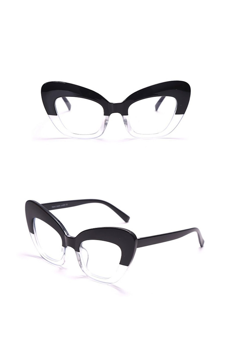 One Pc New Stylish Five Colors Geometry Plastic Frame Polarized Uv Protection Sunglasses