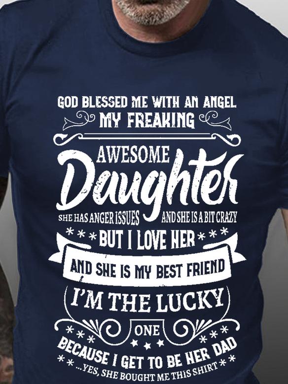 I'm The Lucky One To Be Her Dad Best Gift Shirts&tops