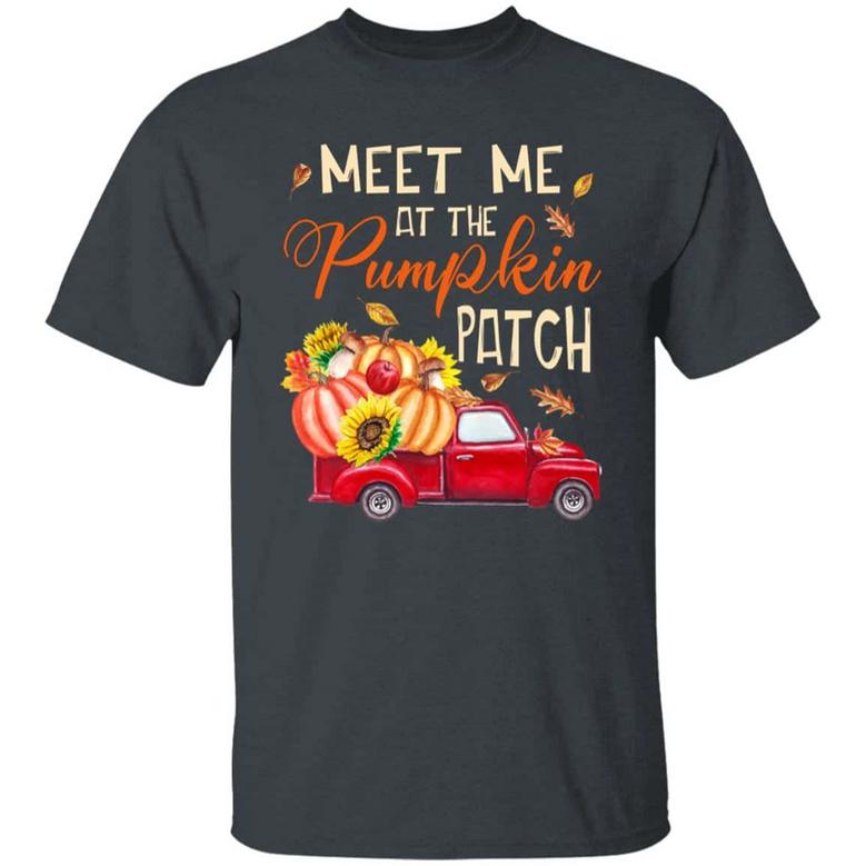 Meet Me At The Pumpkin Patch Funny Fall Sayings Graphic Design Printed Casual Daily Basic Unisex T-Shirt