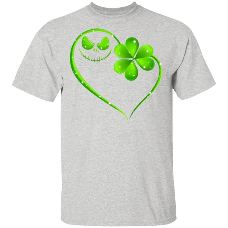 Happy St Patrick’S Day Gift Jack Shamrock Skelling Graphic Design Printed Casual Daily Basic Unisex T-Shirt
