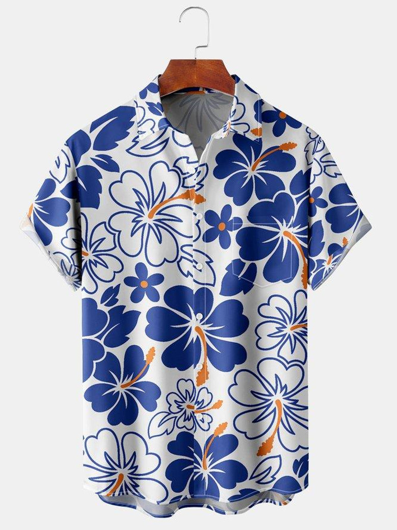 Short sleeve hawaiian on sale shirt