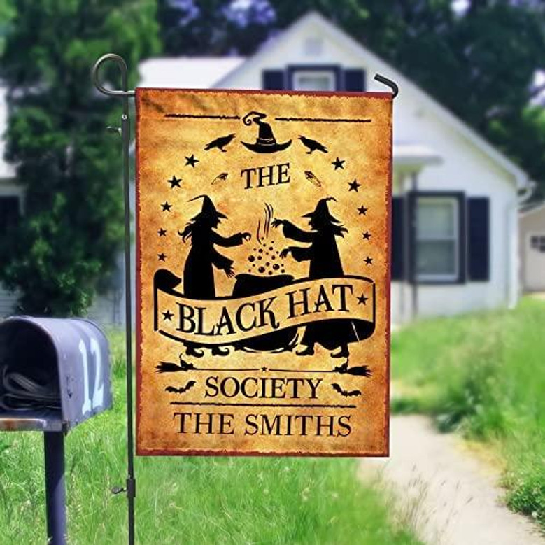 Halloween Witch's Brew Flag Halloween House Garden Flag Halloween Flag Home Decoration Gift For Family Friend Halloween House Banner