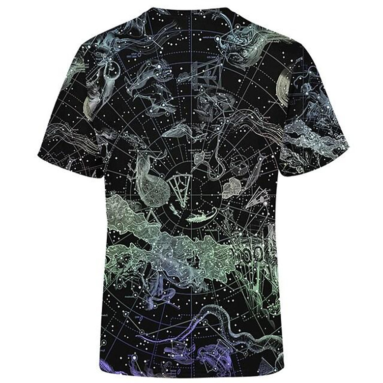 Men's Unisex T Shirt Tee 3d Print Graphic Prints Animal Crew Neck Street Daily Print Short Sleeve Tops Casual Comfortable Big And Tall Sports Green / Summer