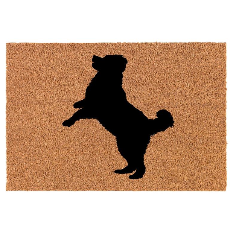 Bernese Mountain Dog Coir Doormat Door Mat Entry Mat Housewarming Gift Newlywed Gift Wedding Gift New Home