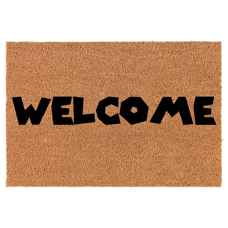 Welcome Retro Video Game Gamer Coir Doormat Door Mat Housewarming Gift Newlywed Gift Wedding Gift New Home