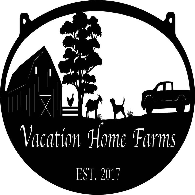 Metal Farm Sign With Fence And Chicken Goat And Pickup Metal Wall Art Metal House Sign