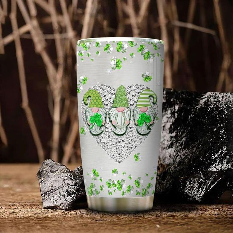 Jewelry Style Gnome Irish Blessing Stainless Steel Tumbler 20Oz
