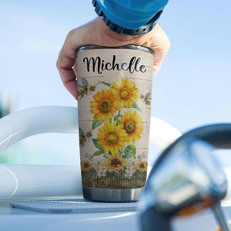 Bee Personalized Stainless Steel Tumbler 20Oz