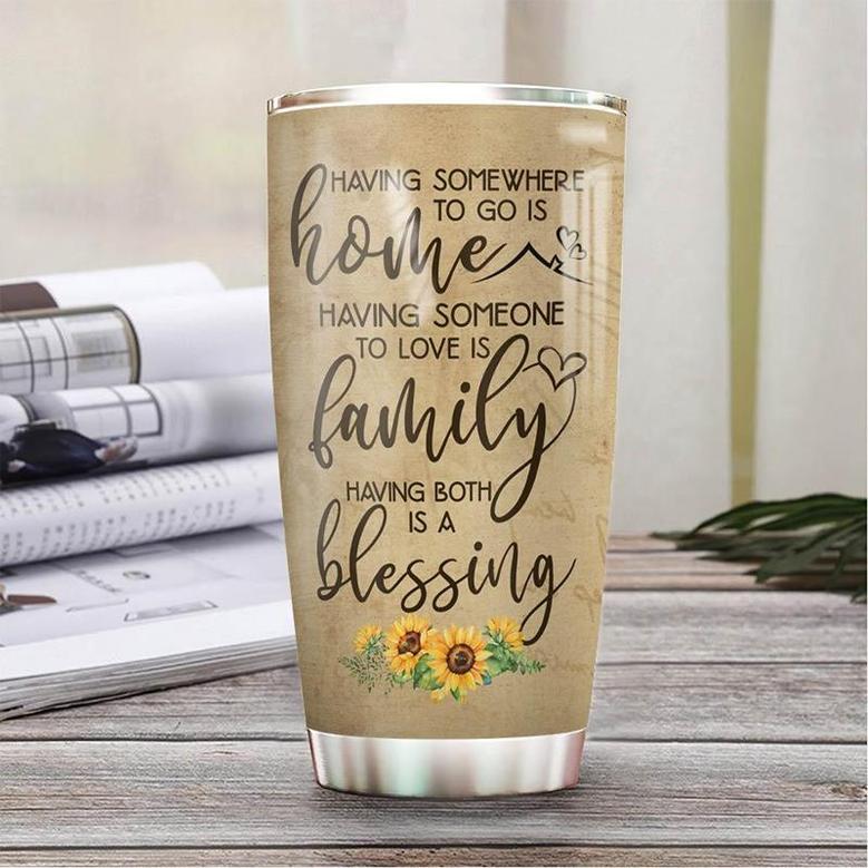 Blessing Personalized Stainless Steel Tumbler 20Oz