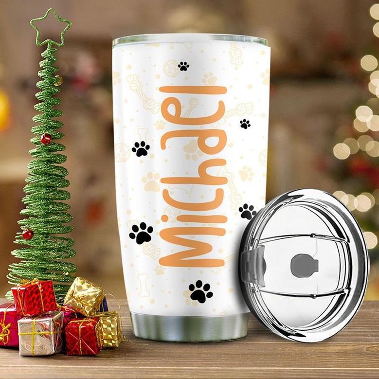 Golden Retriever Personal Stalker Personalized Stainless Steel Tumbler 20Oz