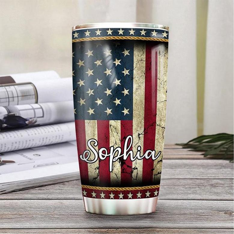 Horse America Personalized Stainless Steel Tumbler 20Oz
