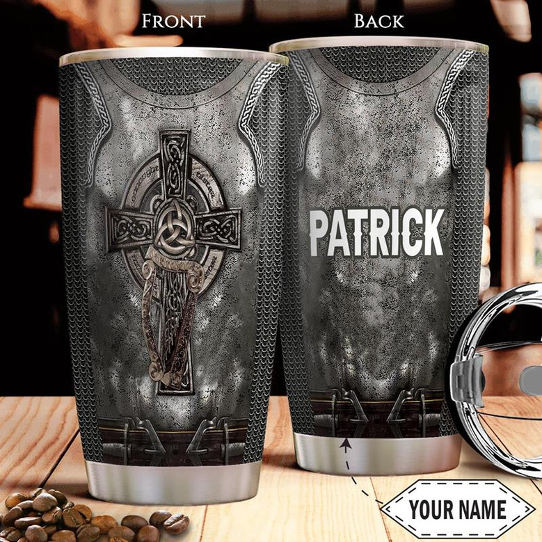 Irish Armor Personalized Stainless Steel Tumbler 20Oz