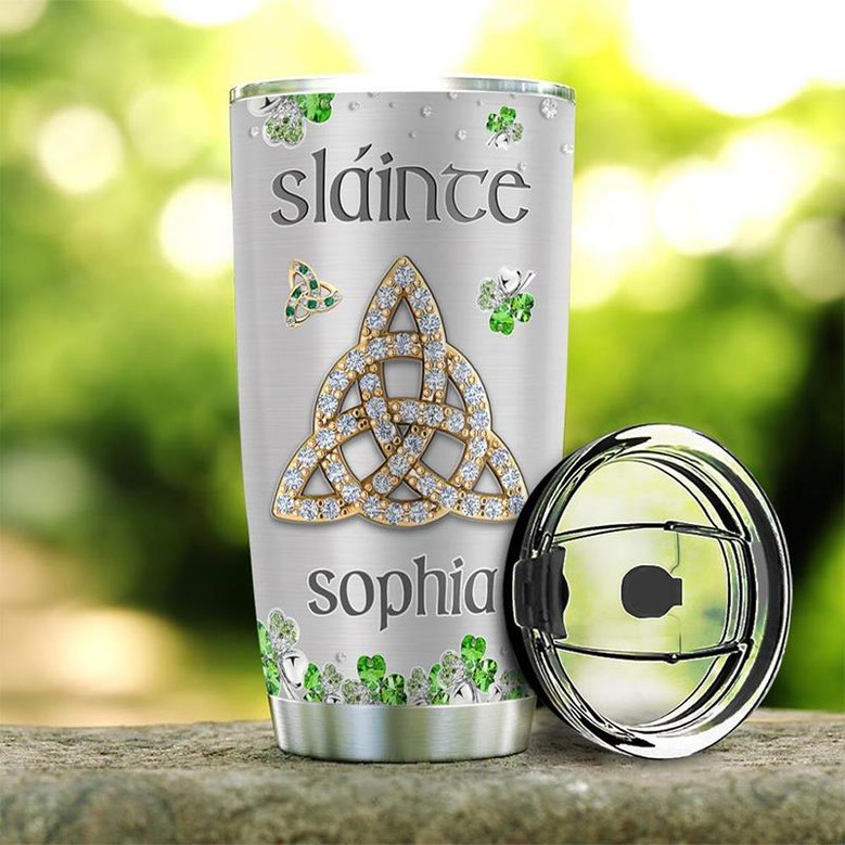 Irish Jewelry Style Personalized Stainless Steel Tumbler 20Oz