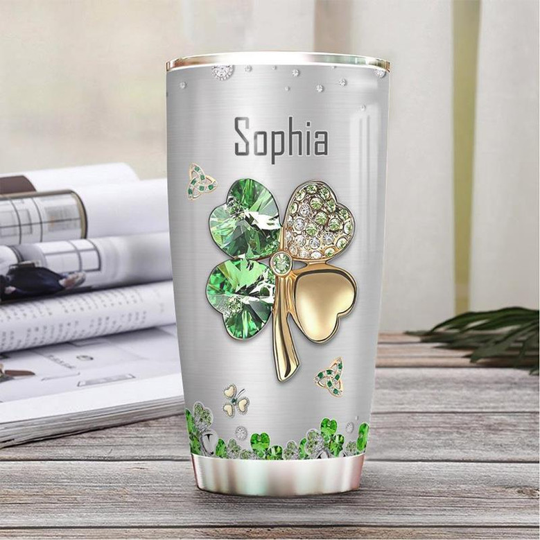 Irish Jewelry Style Personalized Stainless Steel Tumbler 20Oz