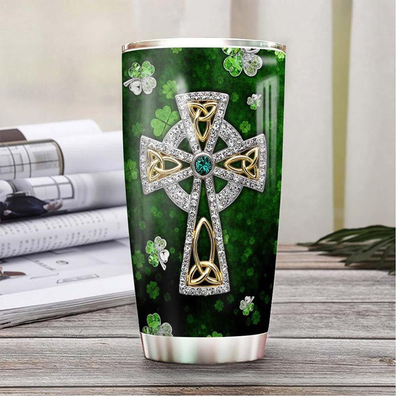 Irish Jewelry Style Personalized Stainless Steel Tumbler 20Oz