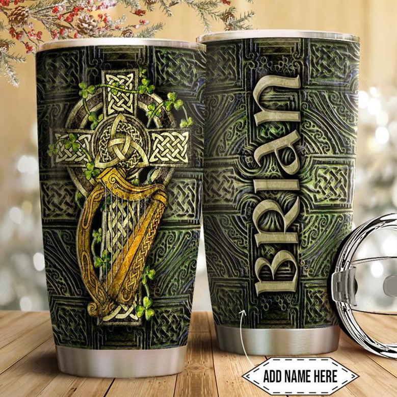 Irish Stone Personalized Stainless Steel Tumbler 20Oz