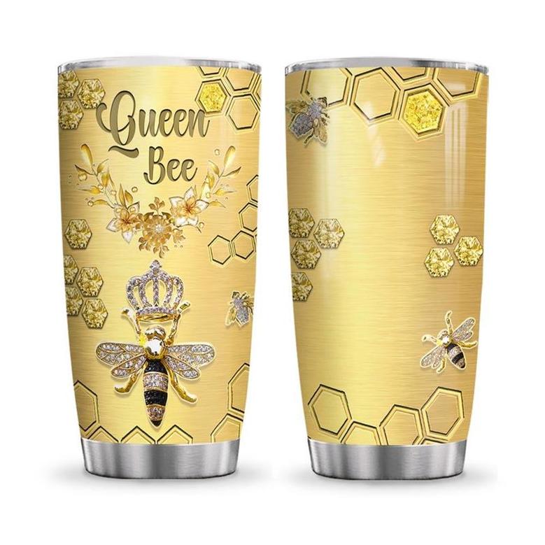 Queen Bee Personalized Stainless Steel Tumbler 20Oz