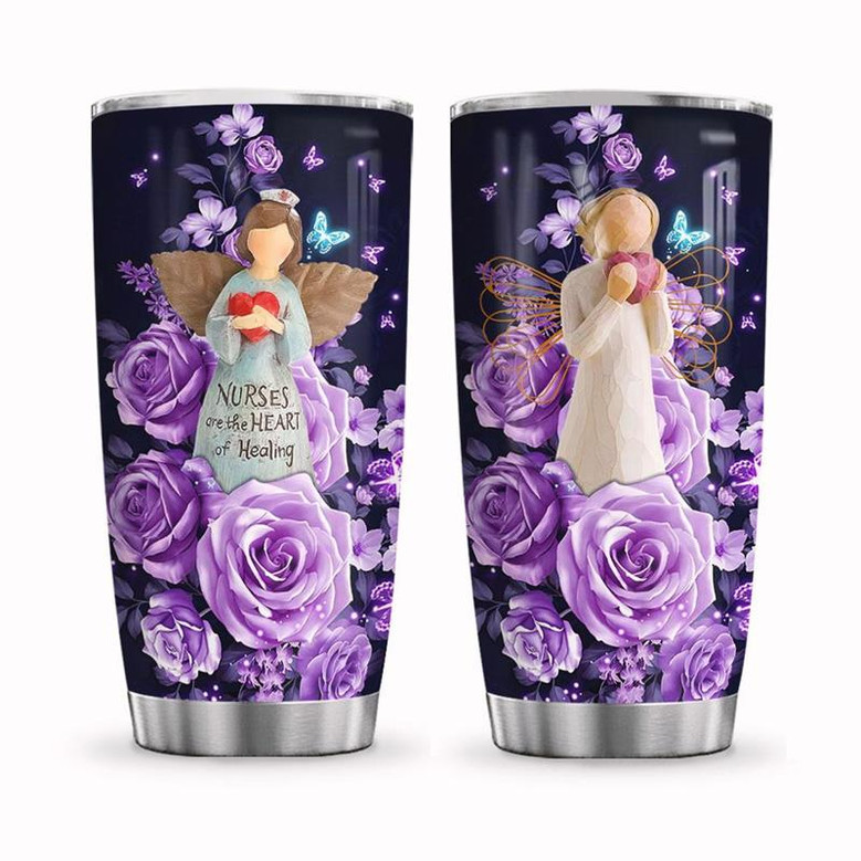 Nurse Personalized Stainless Steel Tumbler 20Oz Nurse Personalized Stainless Steel Tumbler 20Oz