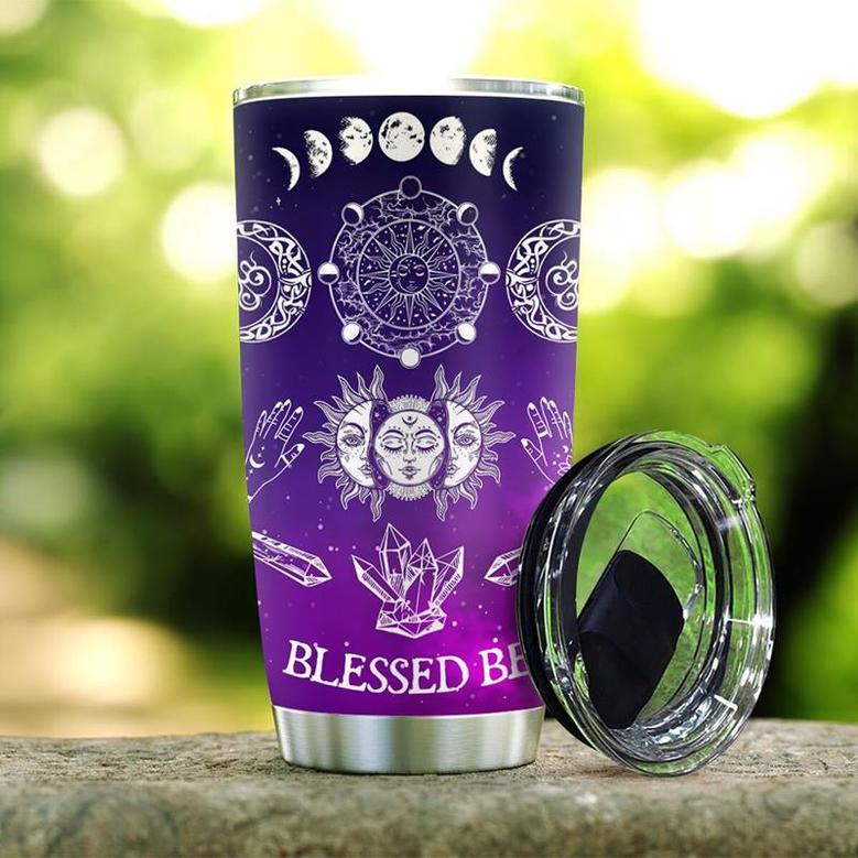 Witch Blessed Be Personalized Stainless Steel Tumbler 20Oz