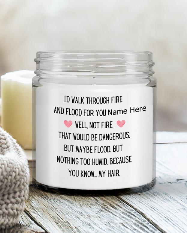Funny personalized candle for sister funny gift for friend girlfriend candle