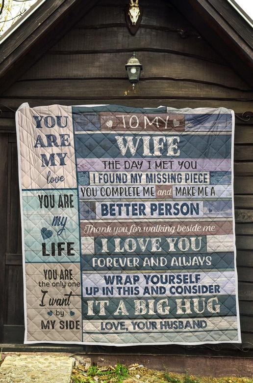 Gift For Wife-You Are My Love,You Are My Life-Love Your Husband Blanket