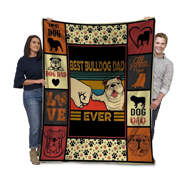 Best Bulldog Dad Ever Bulldog Dog Bump Fit