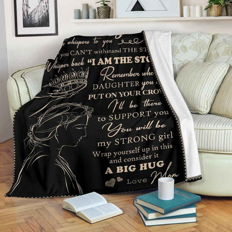 Gift For Daughter - I Am The Storm, Strong Girl 1 - Blanket Lt