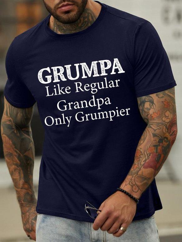 Funny Grandpa Gift Grumpa Men's T-shirt