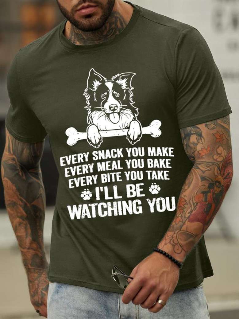 MK126 Lustige Küchentücher Mit Hundemotiv – 40,6x61 Cm, Polyester, Spruch „Every Snack You Make“