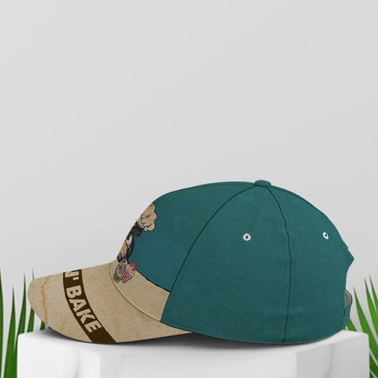 Wake N Bake Black Cat Vintage Baseball Cap Hat