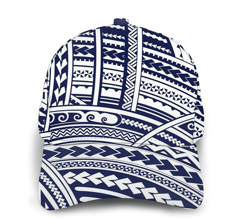 Adjustable Denim Baseball Cap - New Zealand Maori Silver Fern Design, Unisex Casual Dad Hat