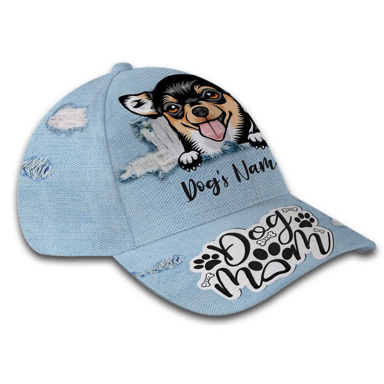 Chihuahua Dog Mom Customized Hat Classic Cap Hat