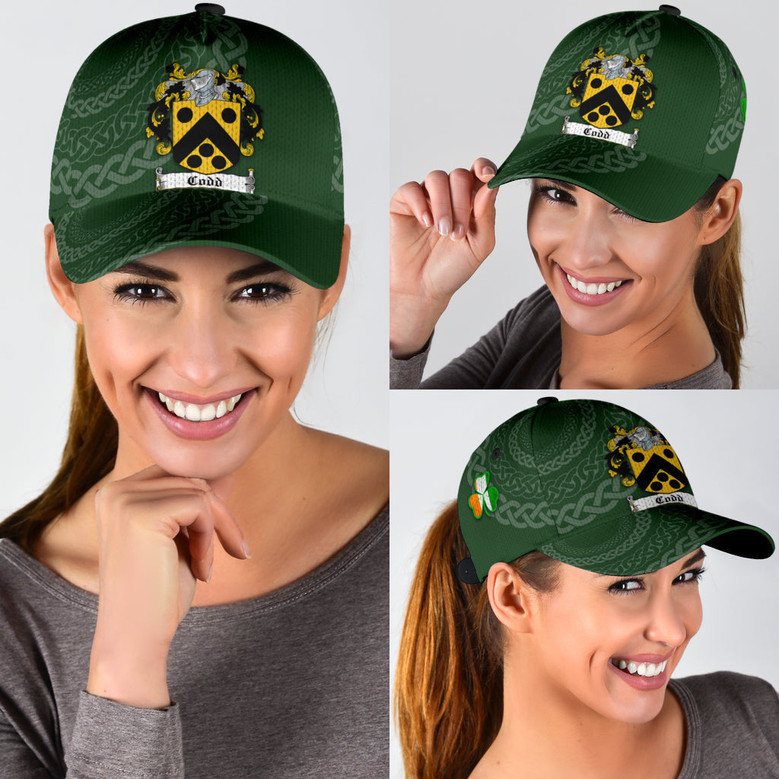 Codd Coat Of Arms Irish Family Crest St Patrick's Day Hat Classic Cap Hat
