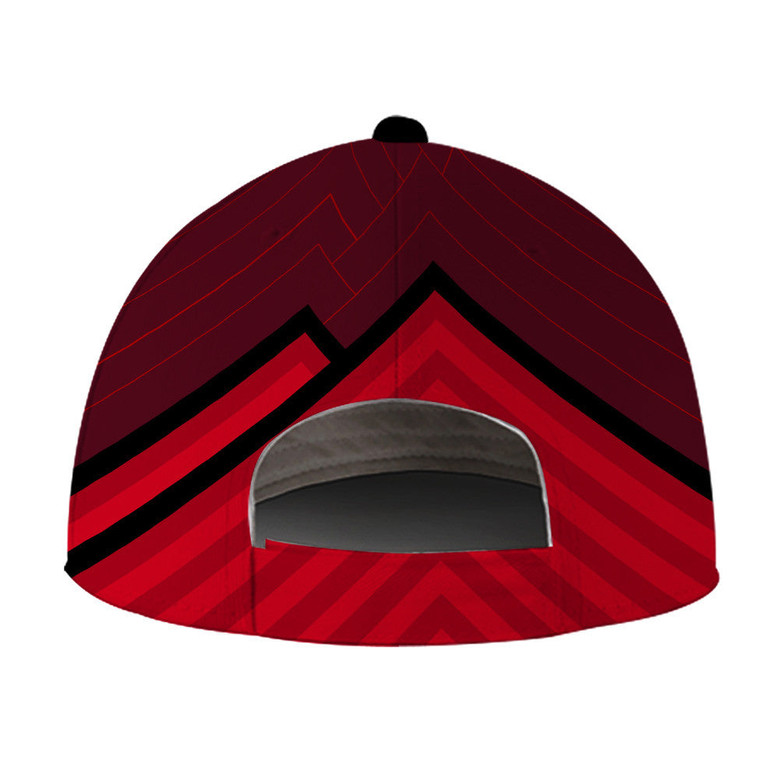 Custom Name Mountain Shape Firefighter Hat Classic Cap Hat