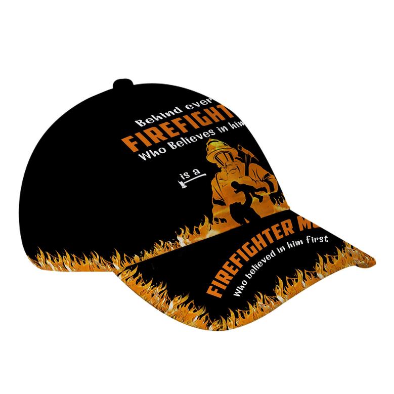 Firefighter Mom Hat Classic Cap Hat