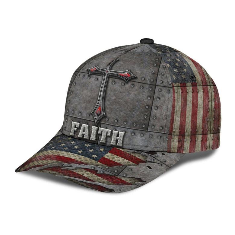 God Jesus Faith America Hat Classic Cap Jesus Caps Jesus Christ Caps Adults Hat