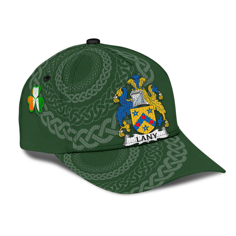 Lany Coat Of Arms Irish Family Crest St Patrick's Day Hat Classic Cap Hat