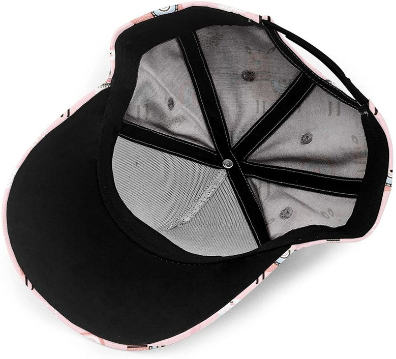 Llama Pink Classic Baseball Cap Adjustable Twill Sports Dad Hats for Unisex Hat