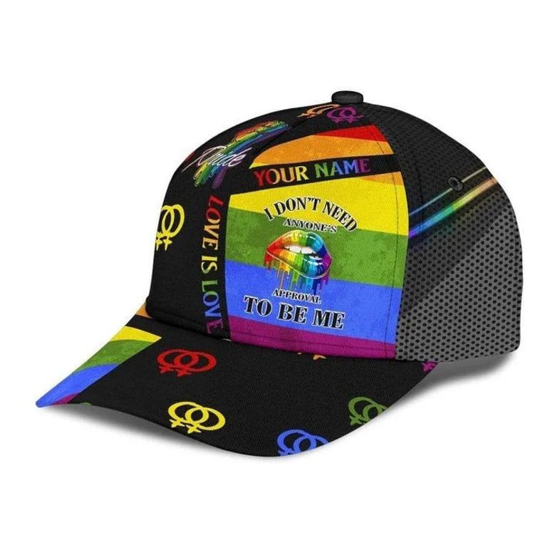 Personalized Lgbt Baseball Cap, There're Different Ways To Be Beautiful Lgbt Classic Cap Hat