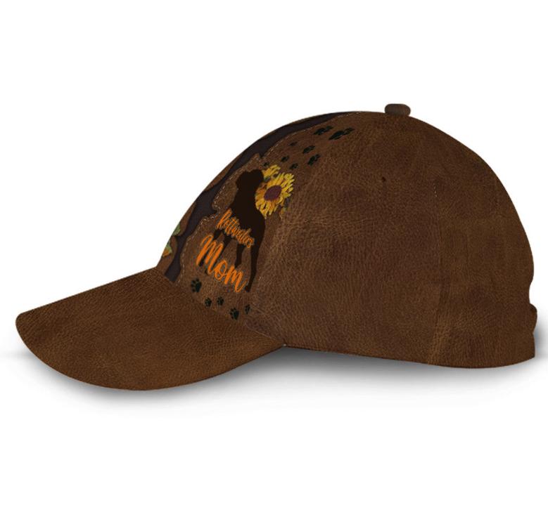 Rottweiler Mom Sunflower Hat Classic Cap Hat