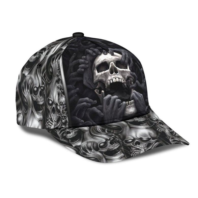 Skull Hat Classic Cap Skull Baseball Caps Personalized Cap Halloween Caps Adults Hat