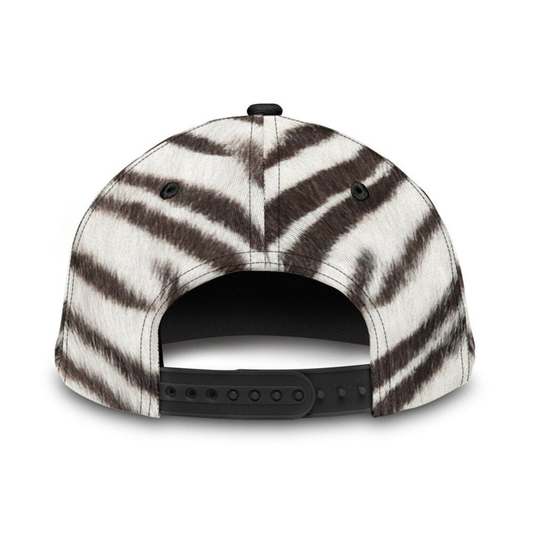Tiger White Fur Classic Cap Tiger hat African Cap Personalized Caps Hat