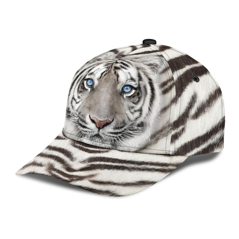 Tiger White Fur Classic Cap Tiger hat African Cap Personalized Caps Hat