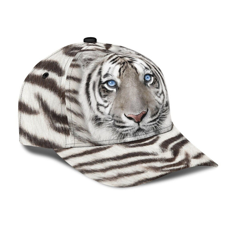 Tiger White Fur Classic Cap Tiger hat African Cap Personalized Caps Hat