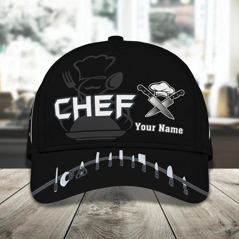 Custom All Over Print Baseball Cap For Master Chef, Chef Baseball Cap, Hat, Birthday Present For Master Chef Hat
