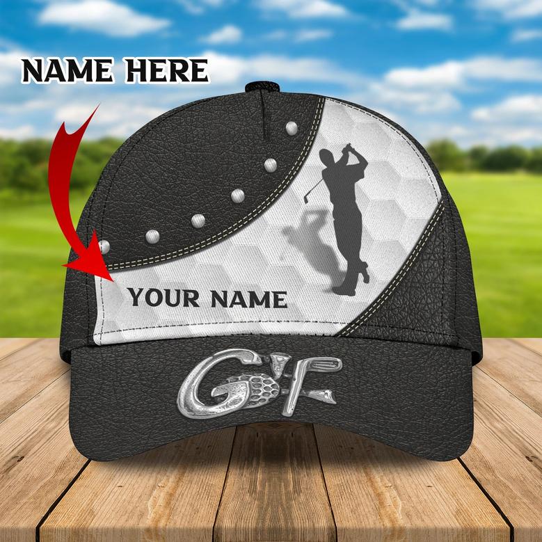 Personalized Baseball Cap For Golf Men, Classic Golf Cap, Baseball Golfer Hat, Golf Man Hats Hat